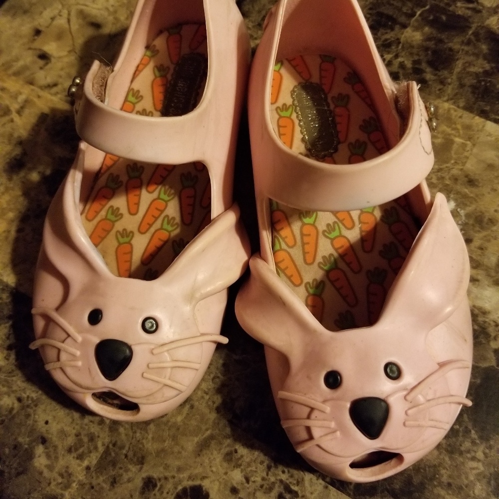 Mini melissa bunny shoes